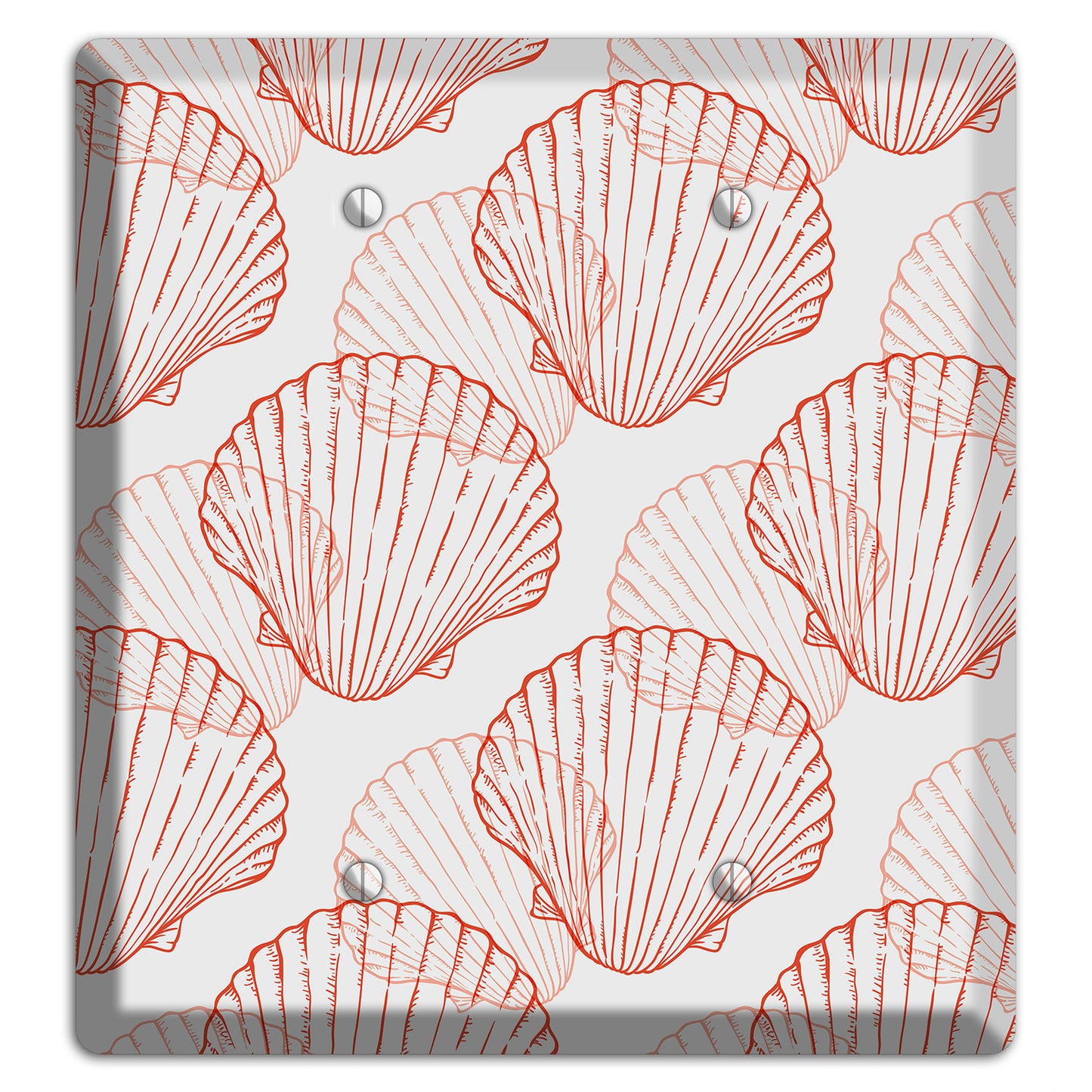 Shells 5 2 Blank Wallplate