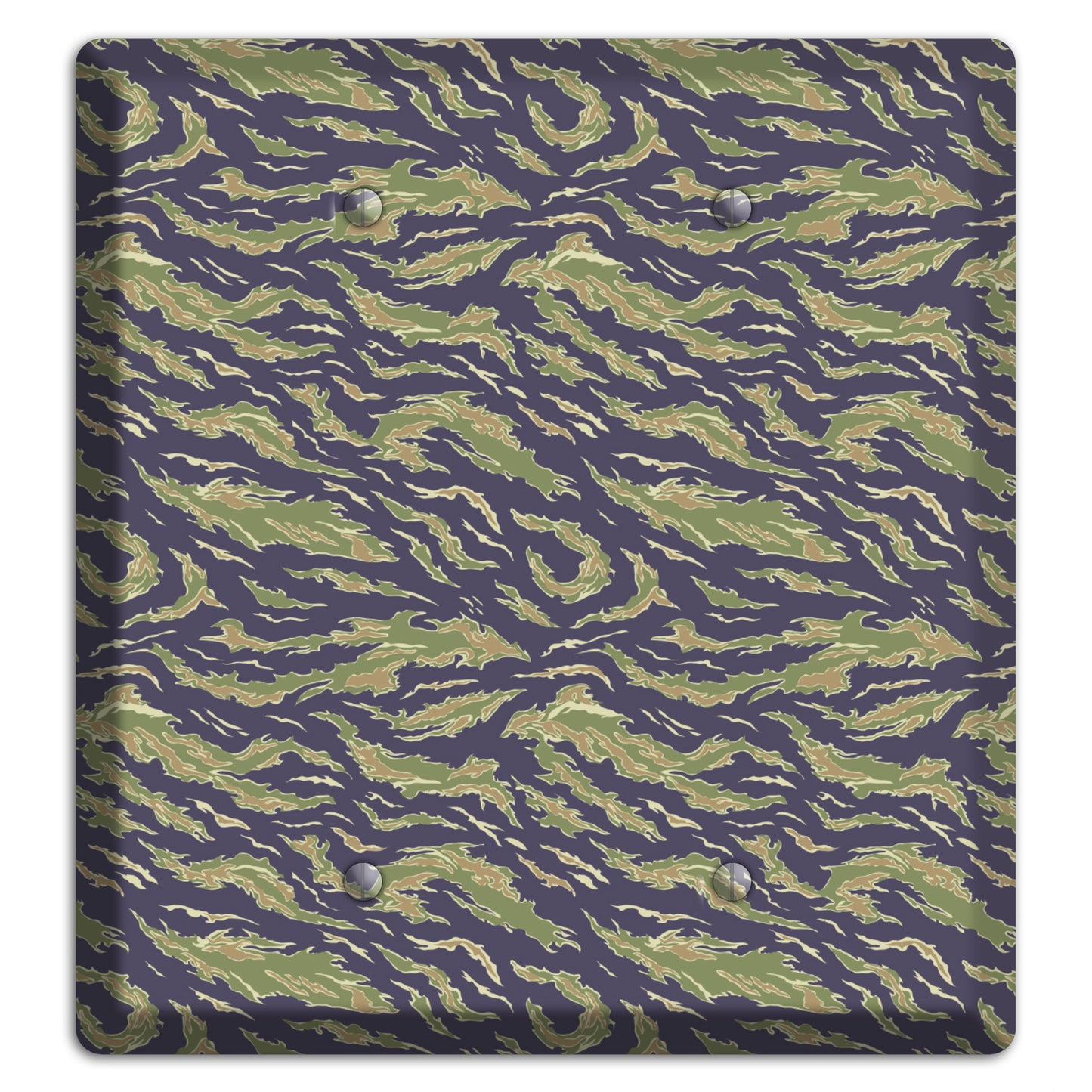 Vietnam Tiger 1 Camo 2 Blank Wallplate