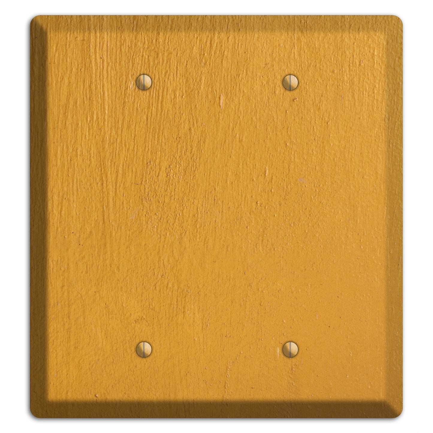 Gold Concrete 2 Blank Wallplate