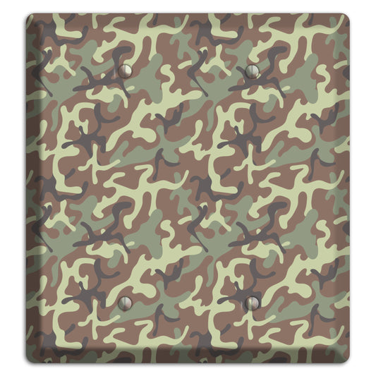 Jungle 1948 Camo 2 Blank Wallplate