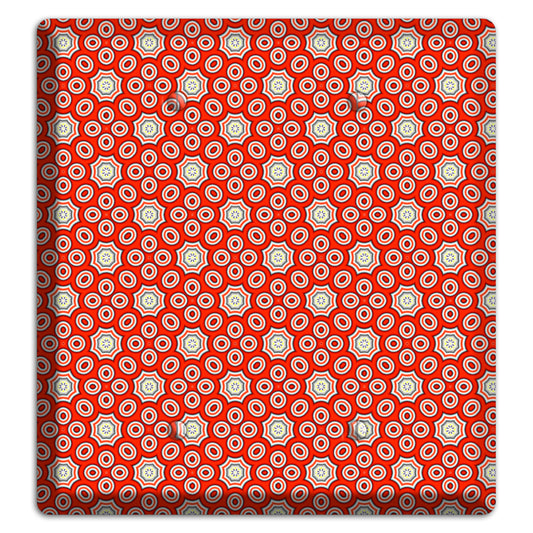 Red Foulard 2 Blank Wallplate