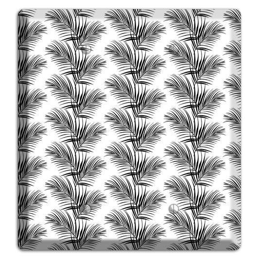 Leaves Style I 2 Blank Wallplate