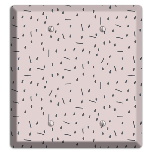 Abstract 18 2 Blank Wallplate