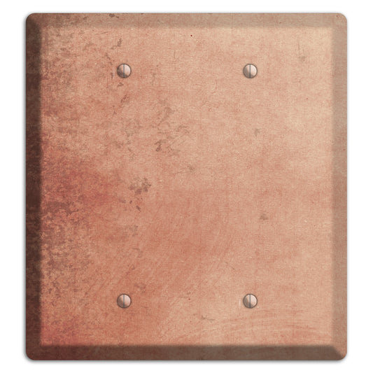 Tan Vintage Grunge 2 Blank Wallplate