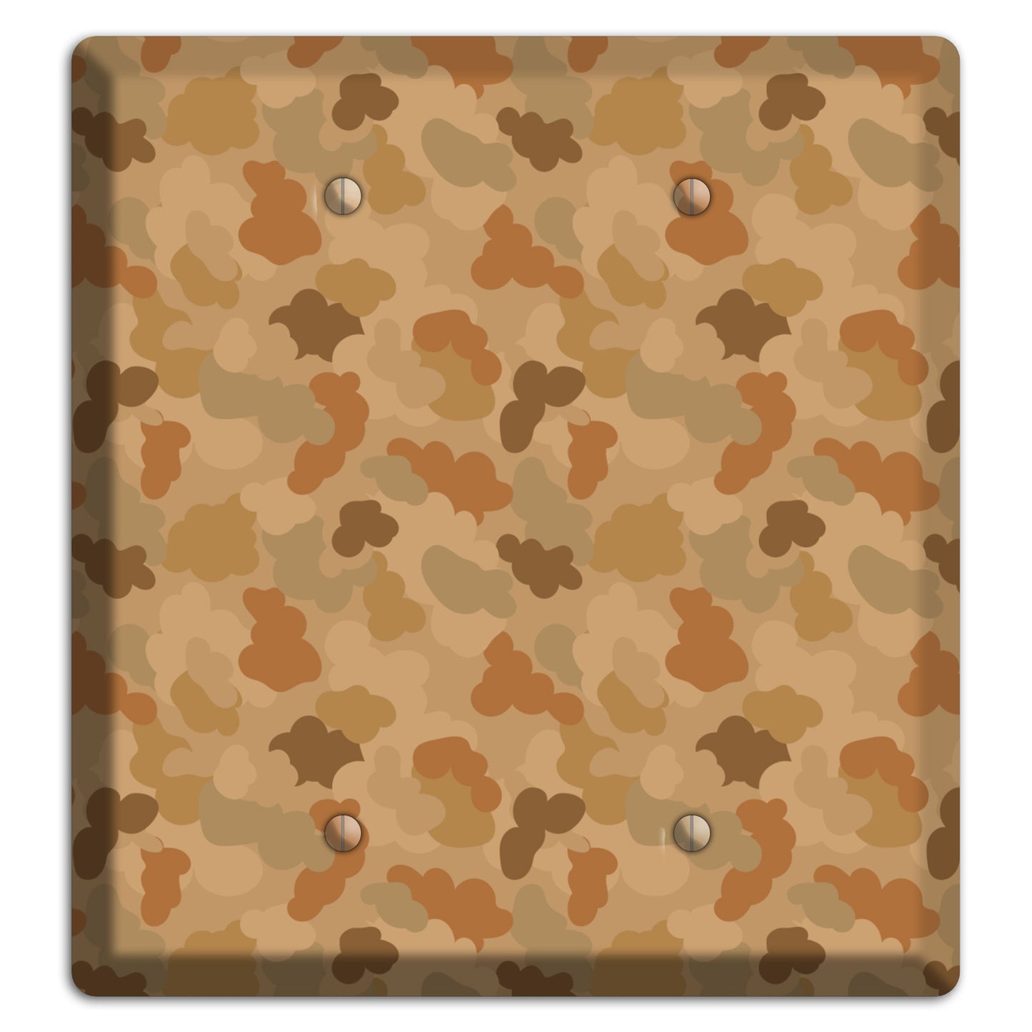 Clouds Camo 2 Blank Wallplate