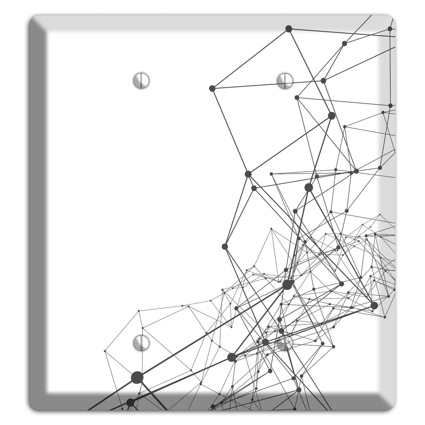 Linear C 2 Blank Wallplate