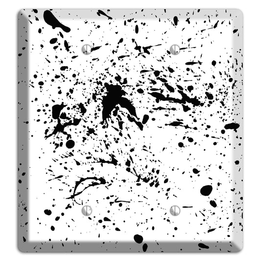 Ink Splash 4 2 Blank Wallplate