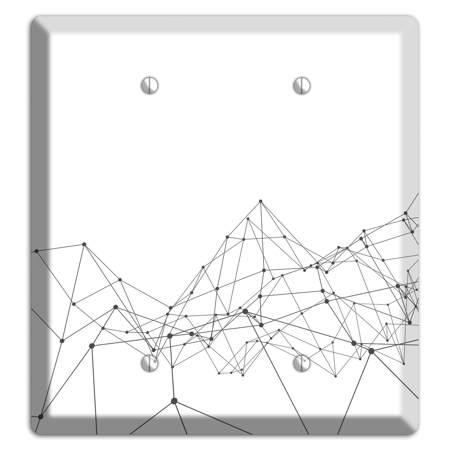 Linear B 2 Blank Wallplate