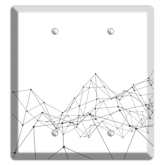 Linear B 2 Blank Wallplate