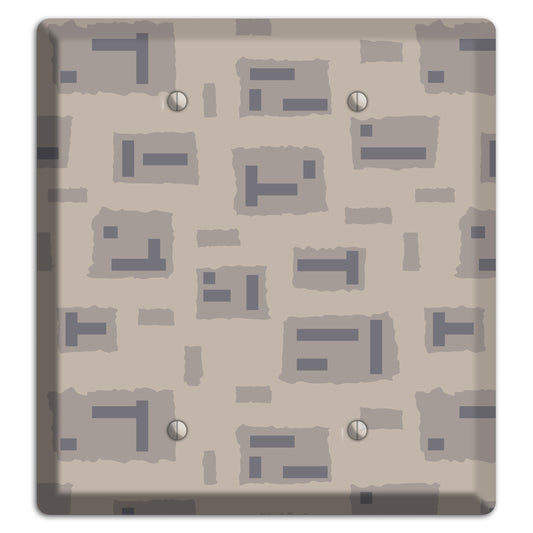 Urban Mout Camo 2 Blank Wallplate