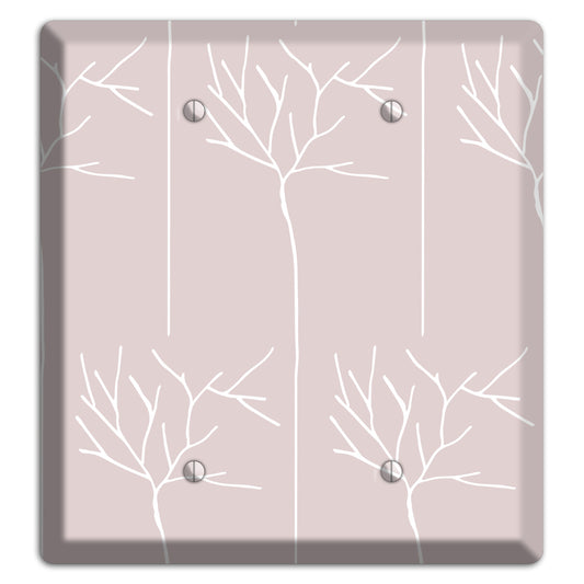 Abstract 25 2 Blank Wallplate