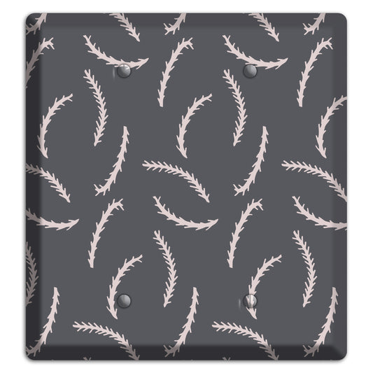 Abstract 23 2 Blank Wallplate