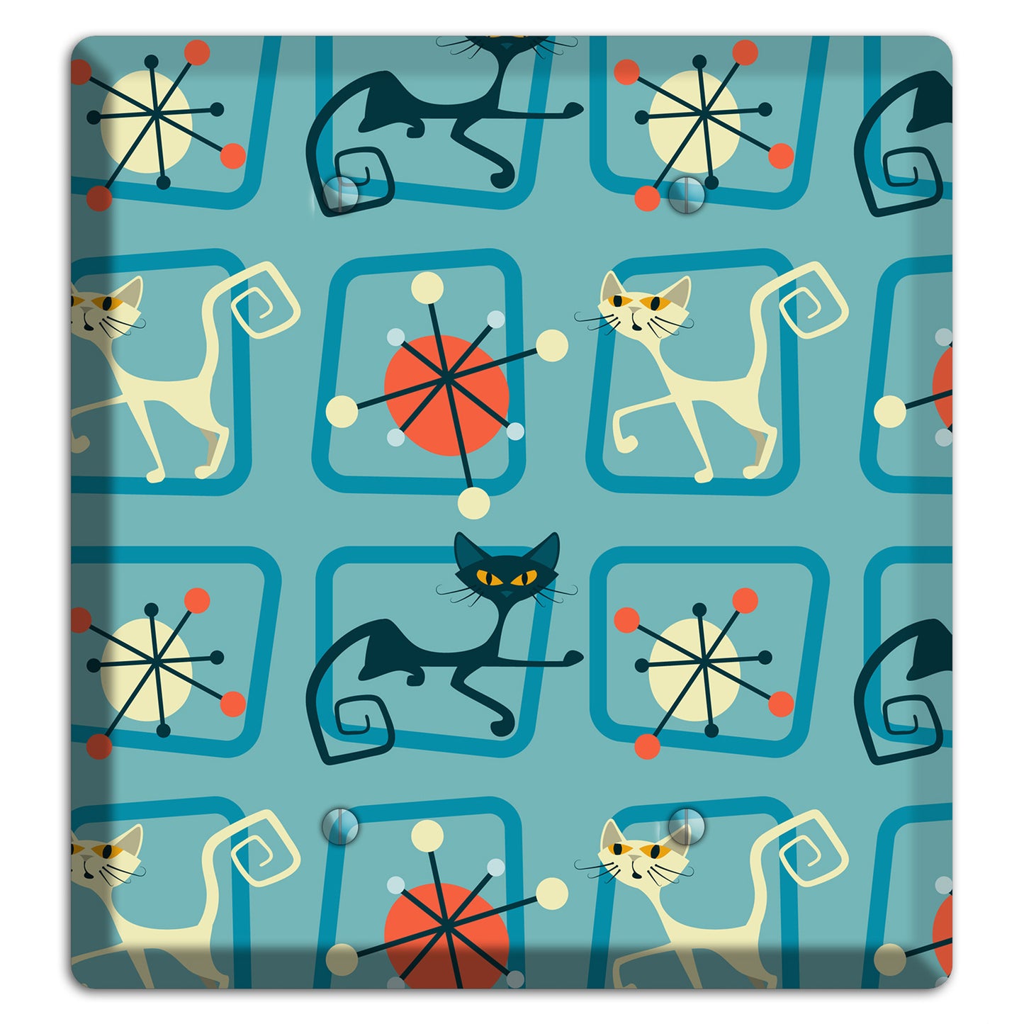 Relaxing Kitties 2 Blank Wallplate