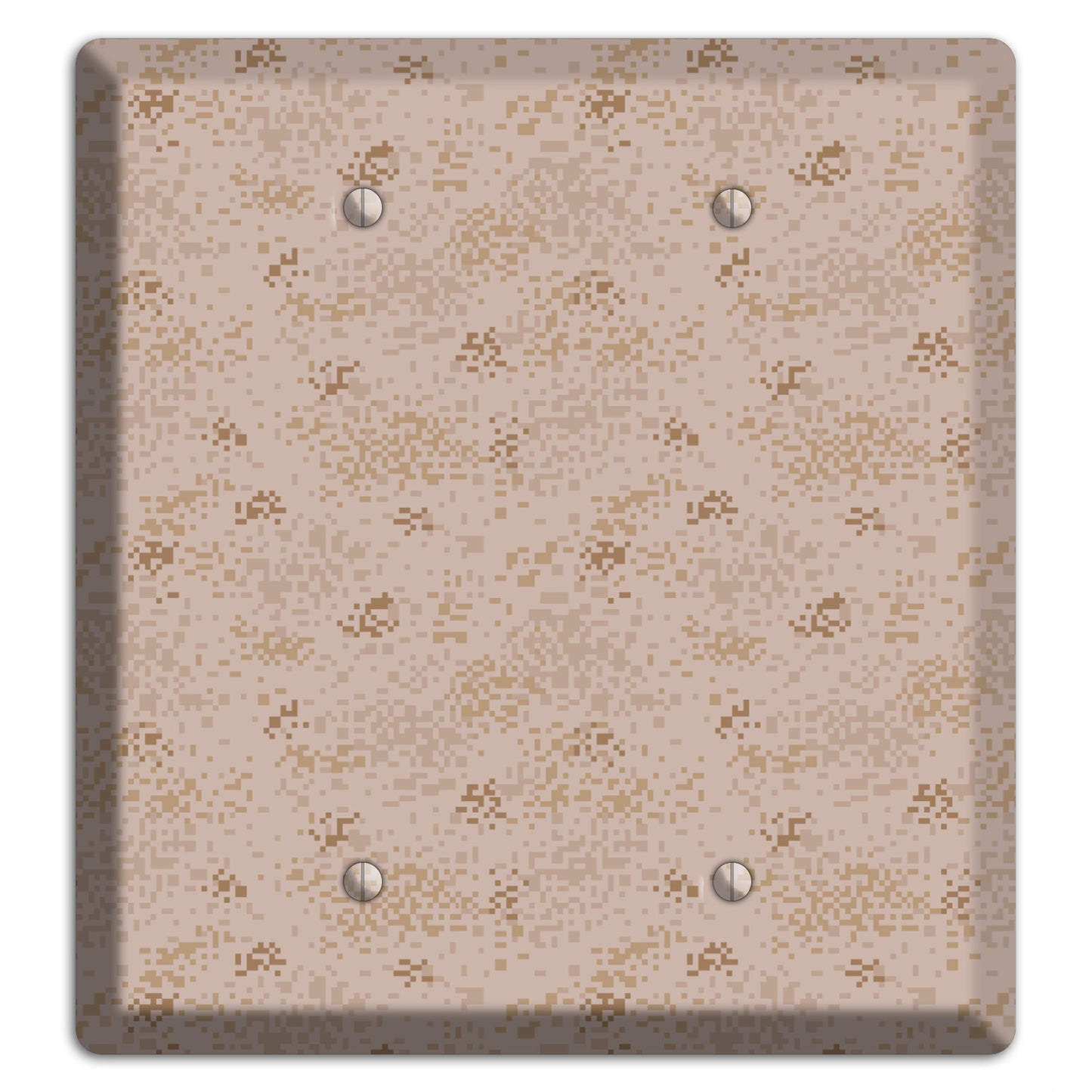 Marpat Desert Camo 2 Blank Wallplate