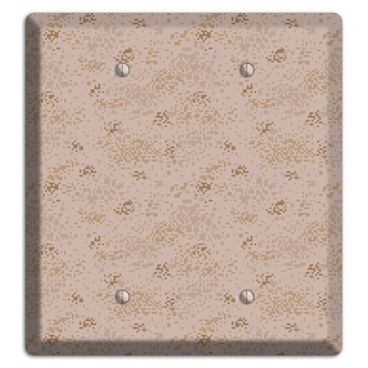 Marpat Desert Camo 2 Blank Wallplate