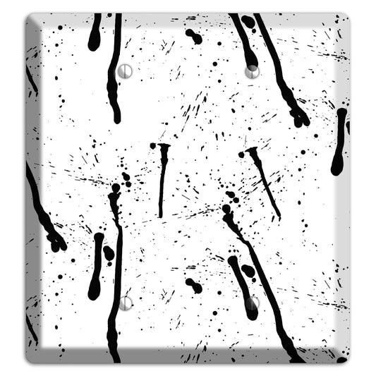 Ink Drips 4 2 Blank Wallplate