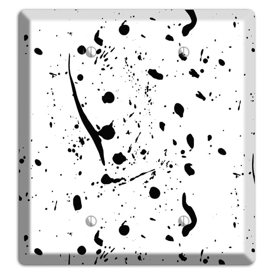 Ink Splash 2 2 Blank Wallplate