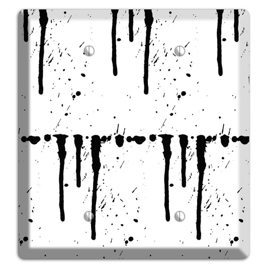 Ink Drips 2 2 Blank Wallplate