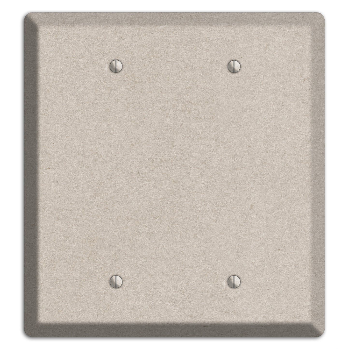 Bison Hide Kraft 2 Blank Wallplate