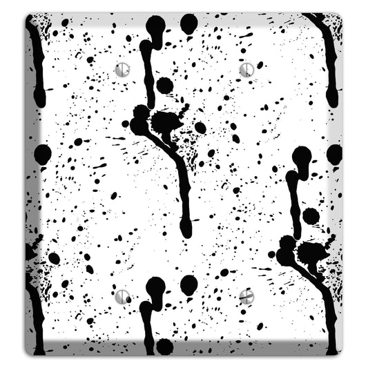 Ink Drips 6 2 Blank Wallplate