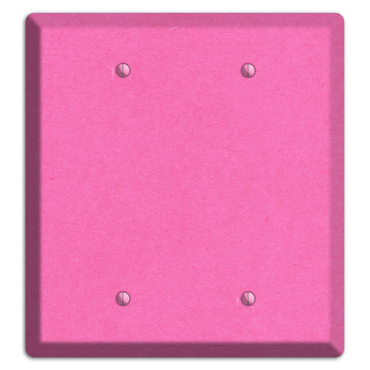 Persian Pink Kraft 2 Blank Wallplate