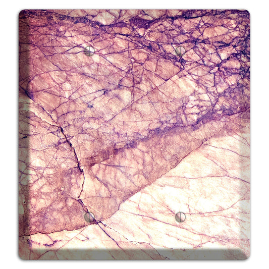 Cavern Pink Marble 2 Blank Wallplate