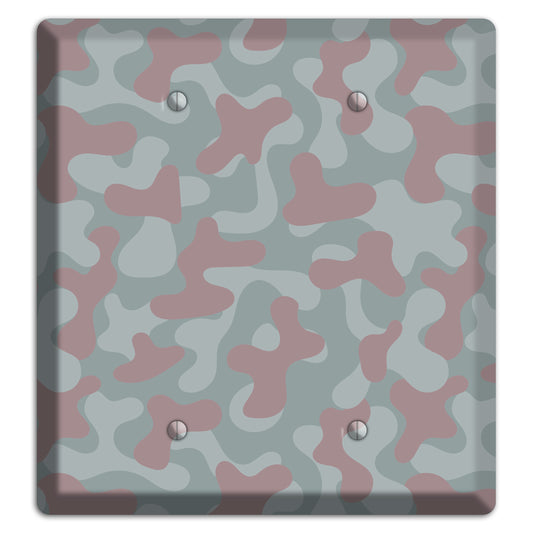 Afghanistan Blotch 1 Camo 2 Blank Wallplate