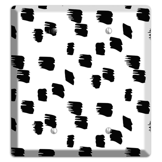 Ink Brushstrokes 6 2 Blank Wallplate