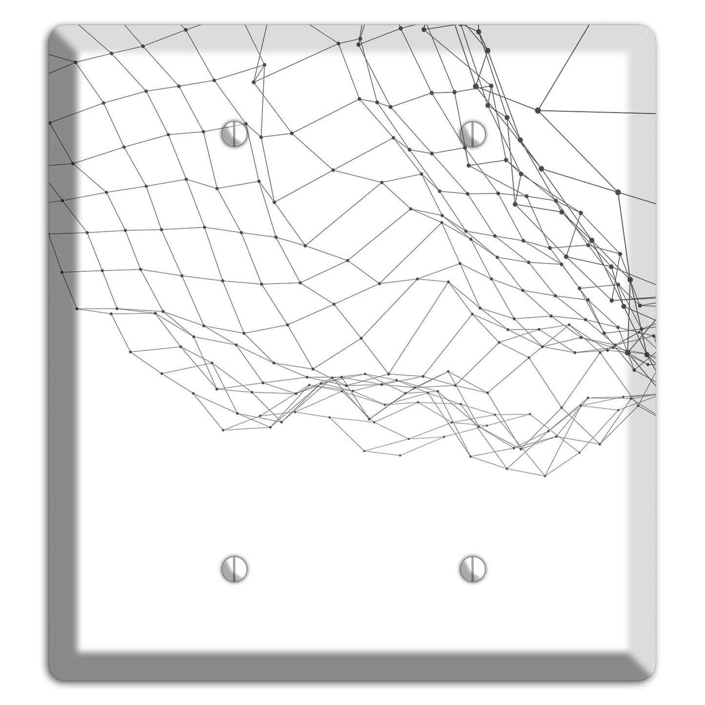 Linear I 2 Blank Wallplate