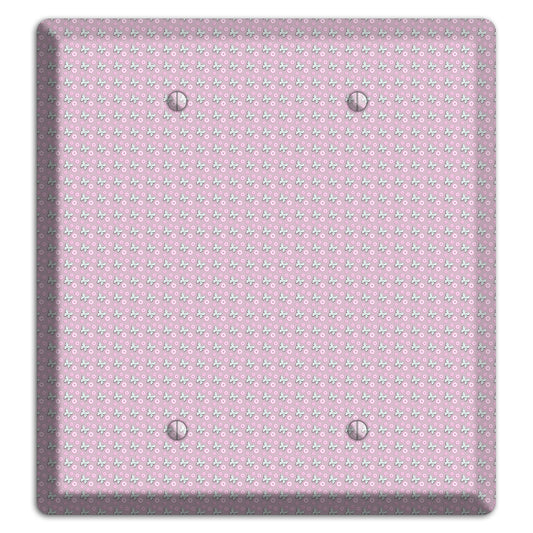 Pink with Butterflies 2 Blank Wallplate