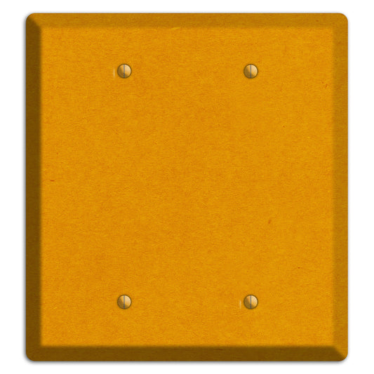 Tangerine Kraft 2 Blank Wallplate