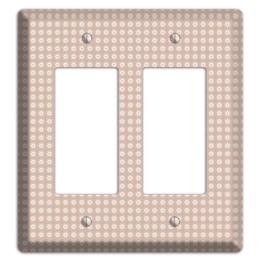 Beige with Circled Stars 2 Rocker Wallplate