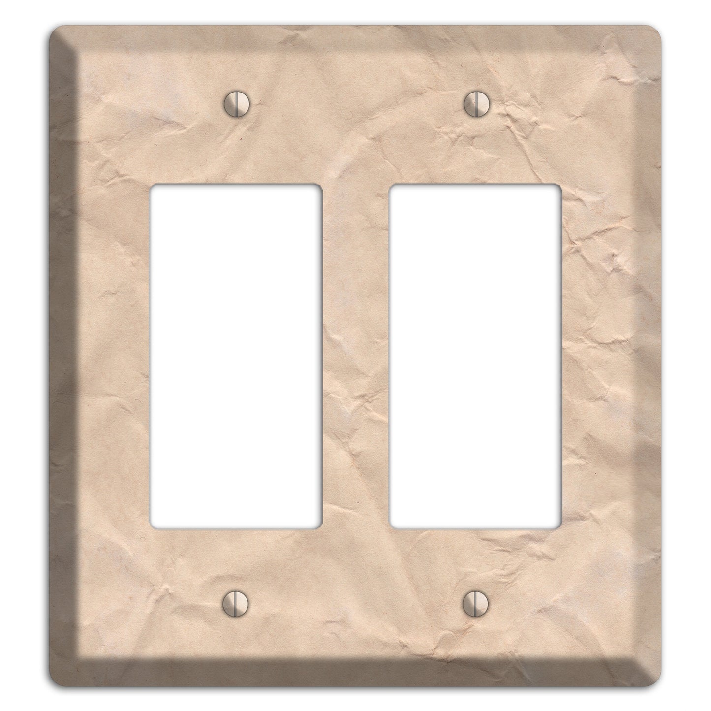 Aged Paper 5 2 Rocker Wallplate