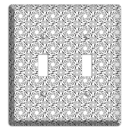 Overlay Hexagon Rotation Repeat 2 2 Toggle Wallplate