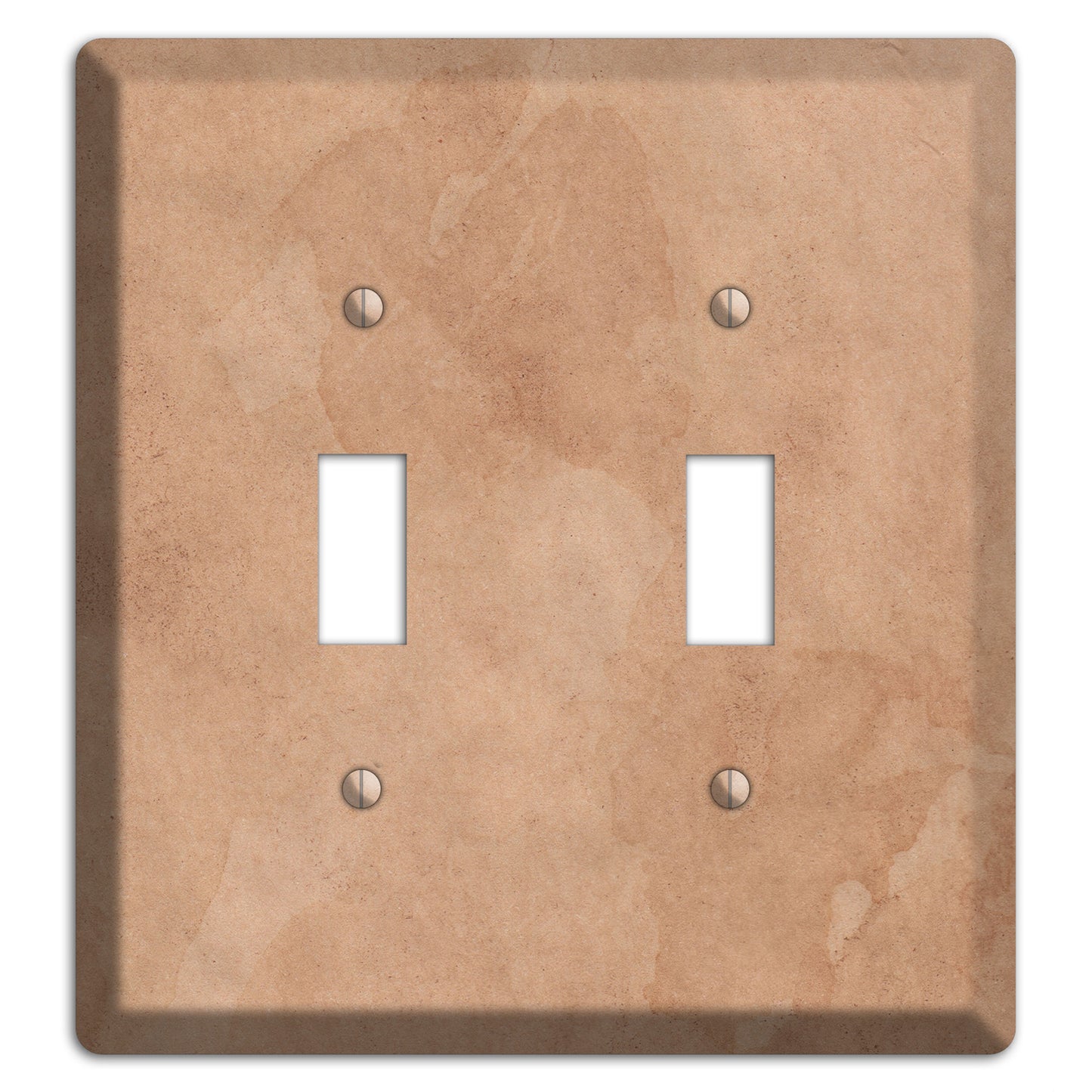 Aged Paper 3 2 Toggle Wallplate