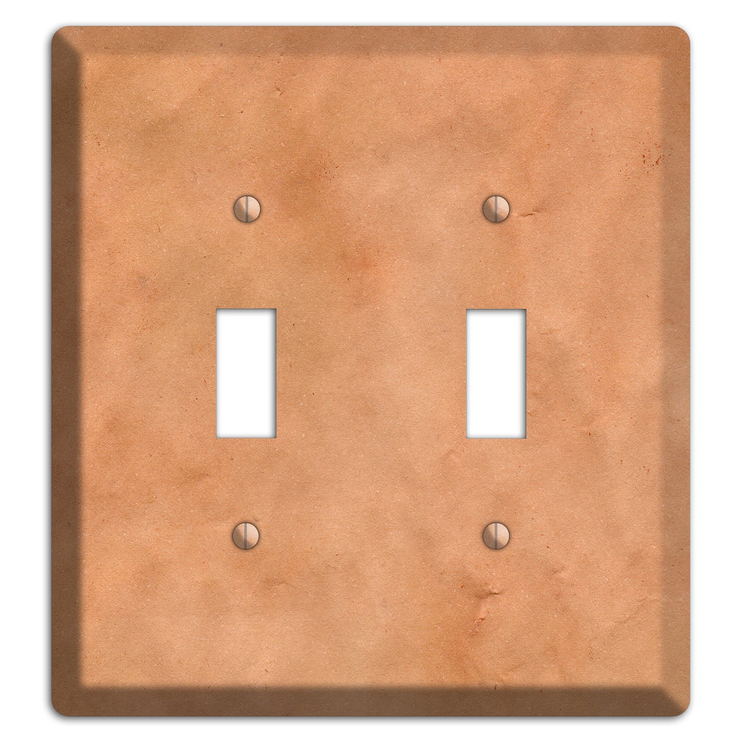 Aged Paper 11 2 Toggle Wallplate