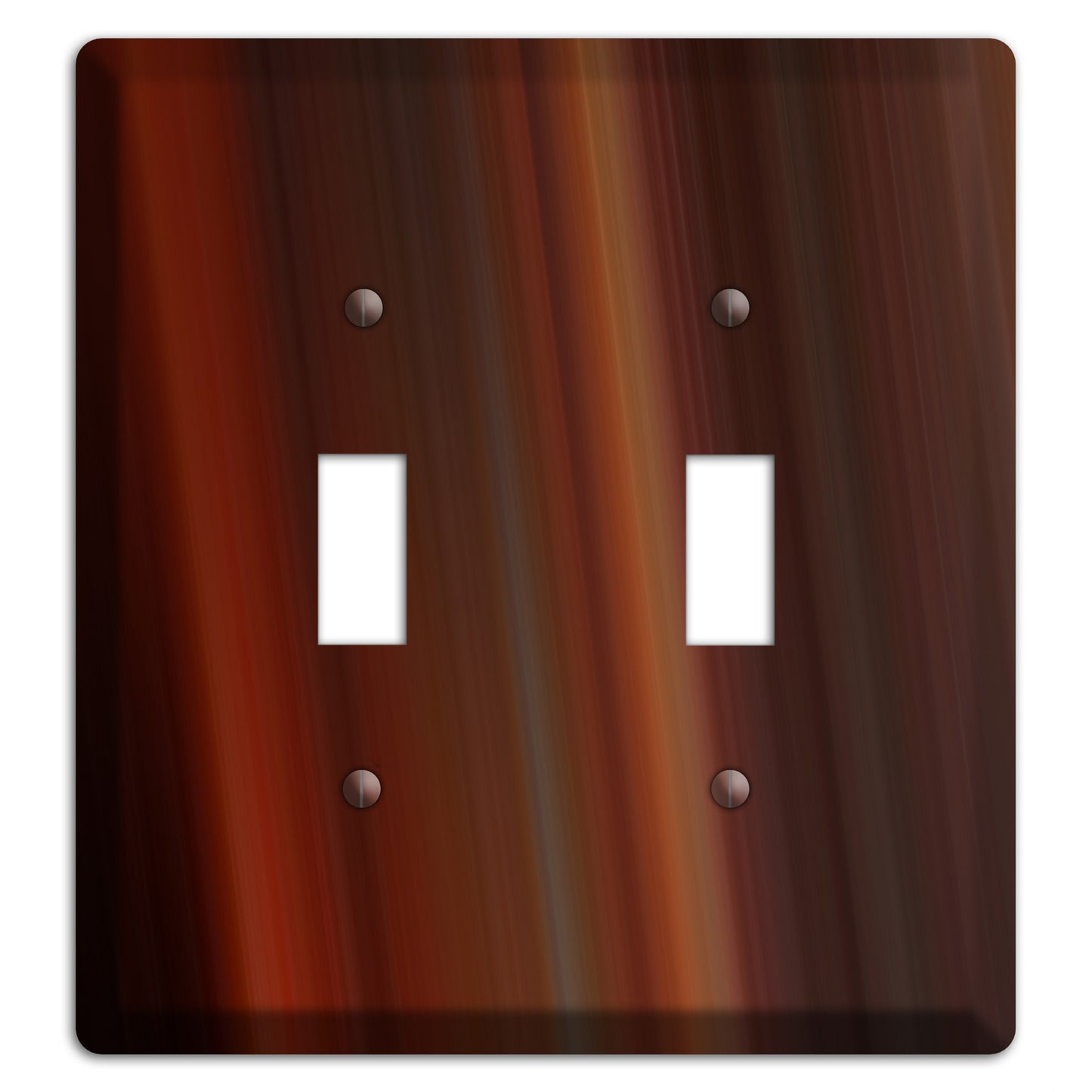 Maroon Ray of Light 2 Toggle Wallplate