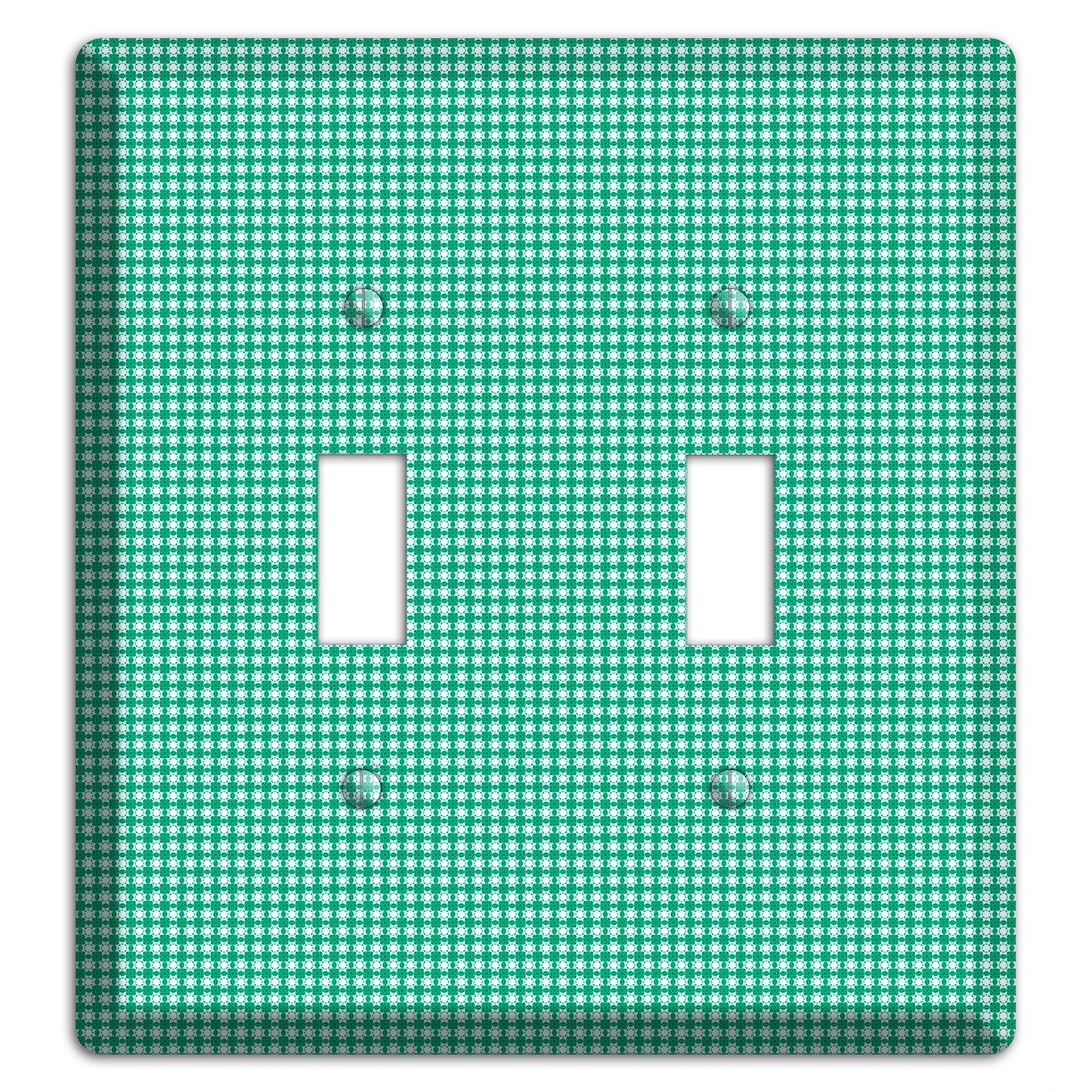 Jade Multi Tiled Geometric 2 Toggle Wallplate