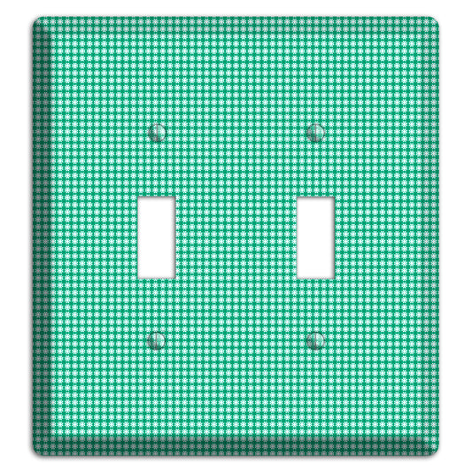 Jade Multi Tiled Geometric 2 Toggle Wallplate