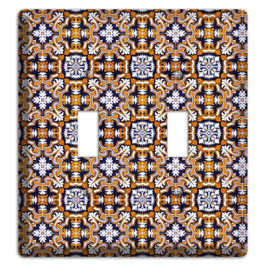 Tavira Tiles 6 2 Toggle Wallplate