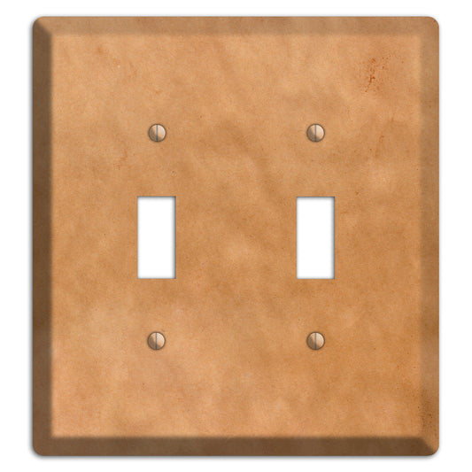 Aged Paper 9 2 Toggle Wallplate