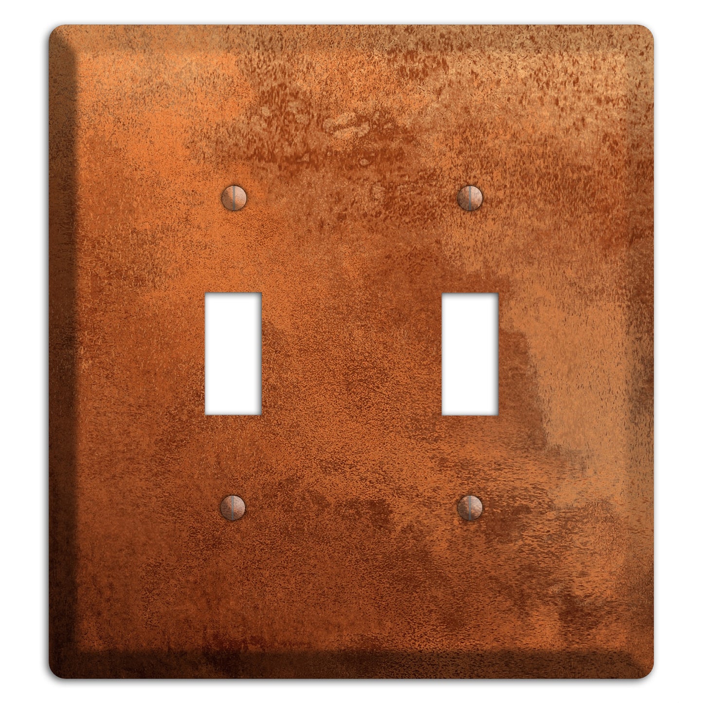 Antique Copper 2 Toggle Wallplate