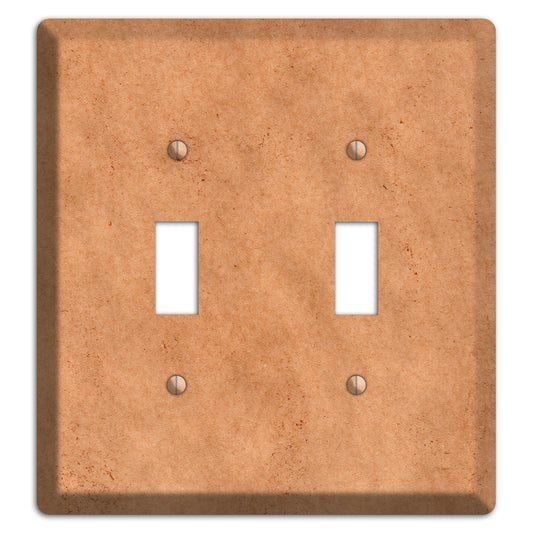 Aged Paper 7 2 Toggle Wallplate