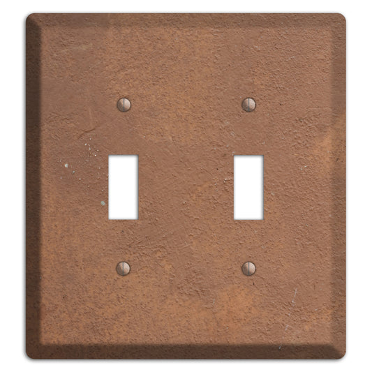 Brown Concrete 2 Toggle Wallplate