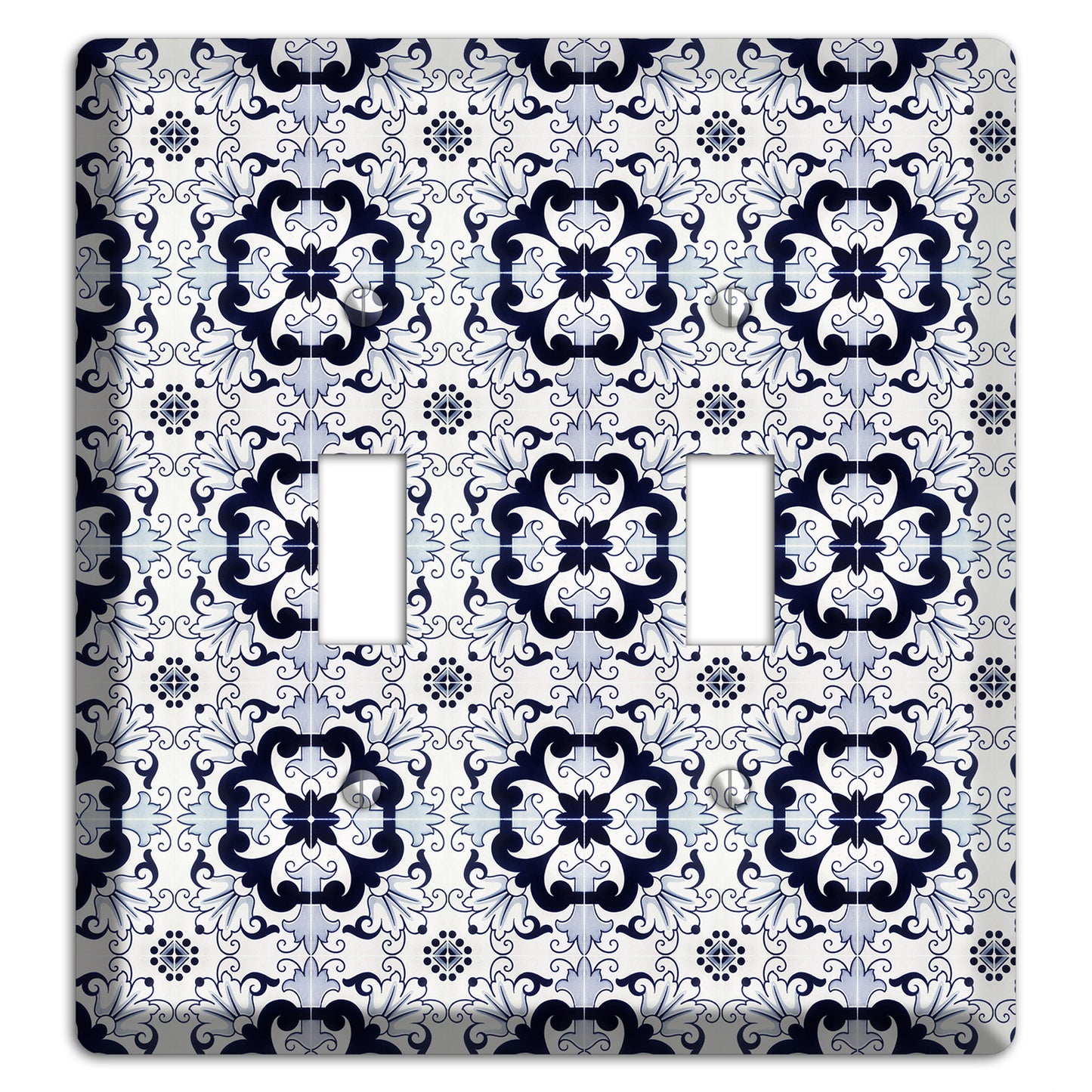 Tavira Tiles 7 2 Toggle Wallplate