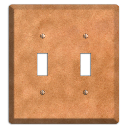 Aged Paper 8 2 Toggle Wallplate