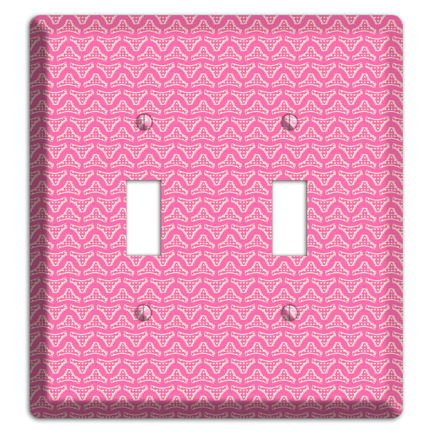 Pink Bikinis 2 Toggle Wallplate