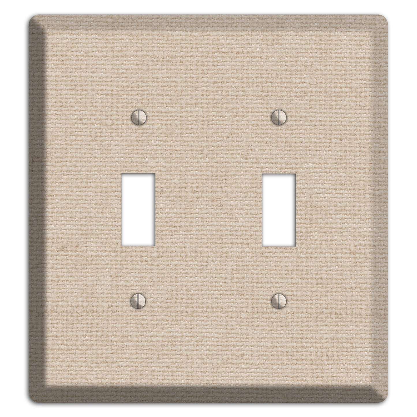 Vanilla Neutral Texture 2 Toggle Wallplate