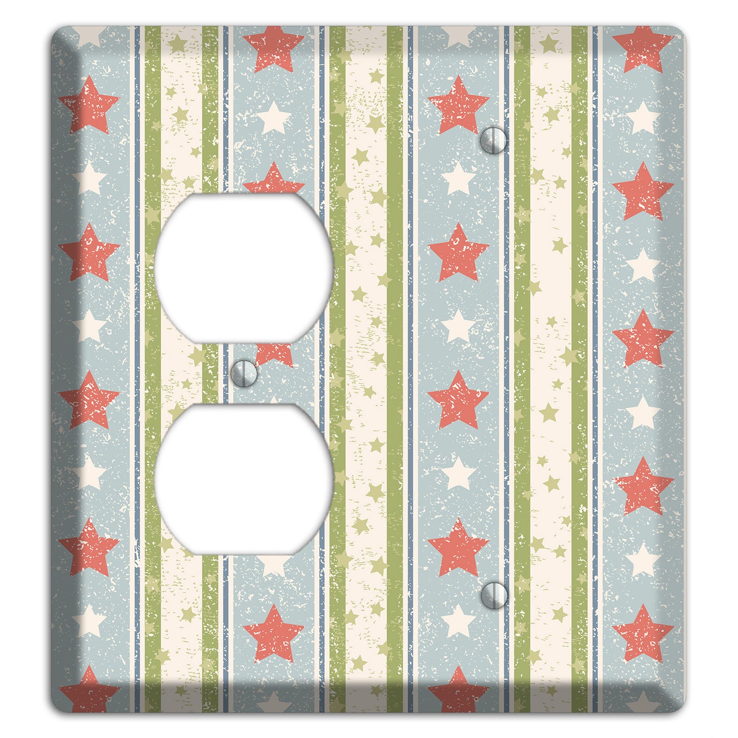 Christmas Morning Duplex / Blank Wallplate