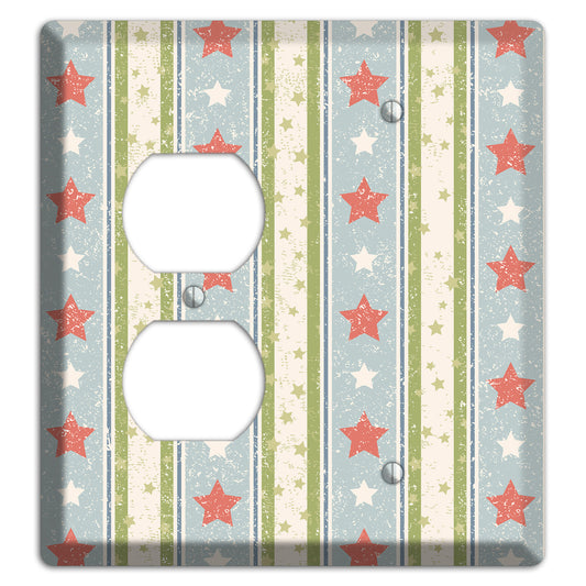 Christmas Morning Duplex / Blank Wallplate